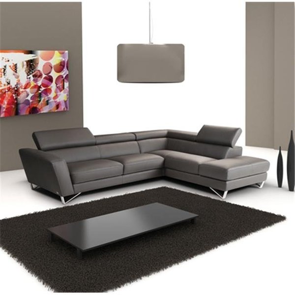 J&M Furniture J & M Furniture 17691-LHFC-GR Sparta Grey Color Left Hand Facing 17691-LHFC-GR